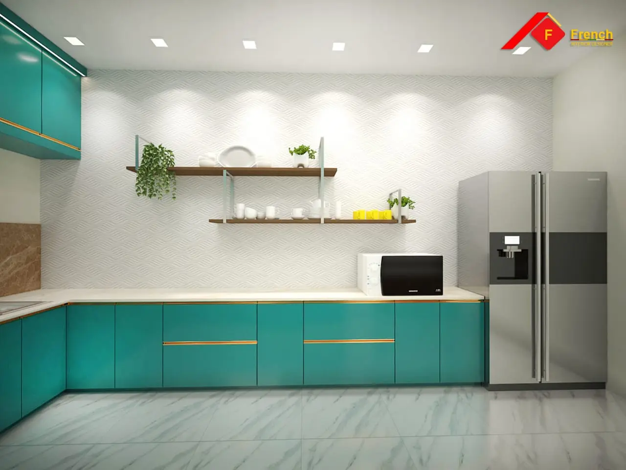 Completed kitchen installation